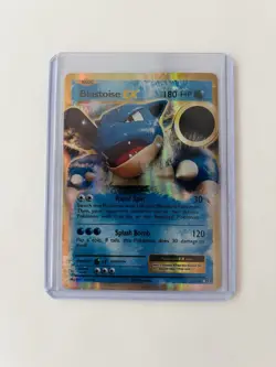 BLASTOISE EX 21/108 XY EVOLUTIONS ULTRA RARE HOLO POKEMON 2016 - Image 1