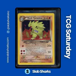 2002 POKEMON NEO DESTINY #11/105 DARK TYRANITAR HOLO - Image 1