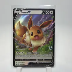 Eevee V 108/159 Crown Zenith Pokemon Near Mint - Image 1