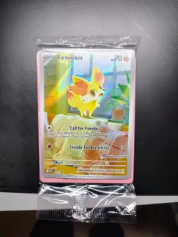 Fennekin Pokemon Center Stamp Sealed 080 Mega Evolutions Promo NM - Image 1