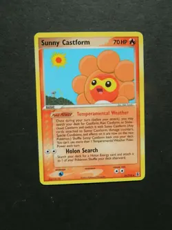 Pokemon SUNNY CASTFORM 31/113 - EX DELTA SPECIES NON-HOLO - (EX) - Image 1