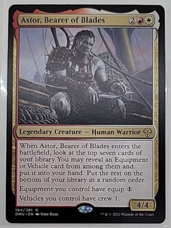 Astor, Bearer of Blades - Dominaria United - Magic the Gathering - Image 1