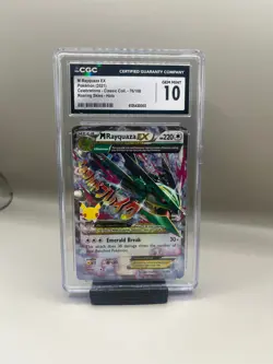 CGC 10 M Rayquaza EX 76/108 Celebrations Classic Collection Pokemon - Image 1