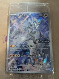 N’s Reshiram 167/159 - Pokemon Journey Together Stamped Promo - Sealed - Image 1