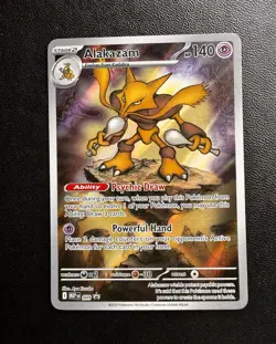 The Pokemon Company Alakazam 009 ME: Mega Evolution Promo Holo 140HP Stage 2 EN - Image 1