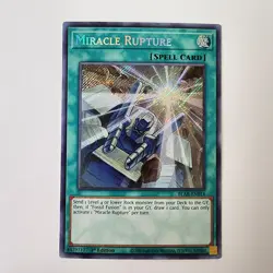 Miracle Rupture - BLAR-EN014 - Secret Rare - NM - 1st ed - Yugioh - Image 1