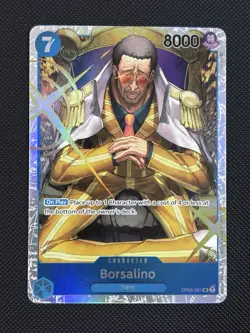 FOIL One Piece Borsalino OP05-051 SR Awakening of the New Era Navy Super Rare - Image 1