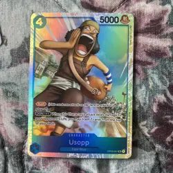 Usopp - OP03-041 SR - Super Rare - One Piece Card Game Pillars of Strength - Image 1