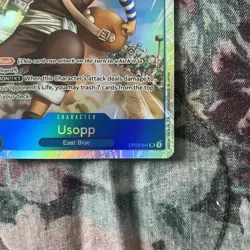 Usopp - OP03-041 SR - Super Rare - One Piece Card Game Pillars of Strength - Image 4