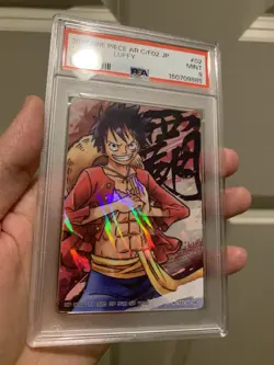 PSA 9 2012 ONE PIECE JAPANESE AR CARDDASS FORMATION 02 02 MONKEY D. LUFFY - Image 3