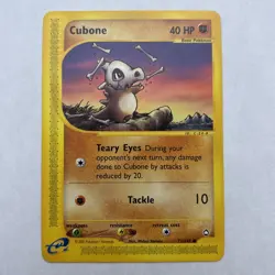 Cubone 72/147 Aquapolis Pokemon Card Common e-Reader WOTC Vintage LP/NM dd - Image 1