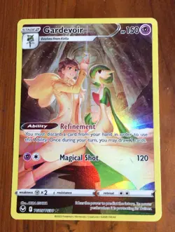 Gardevoir & Diantha TG05/TG30 NM Silver Tempest Trainer Gallery Pokemon Card - Image 1
