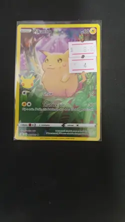 Pikachu 005/025 Holo Rare Celebrations Pokemon - Image 1