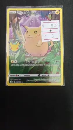 Pikachu 005/025 Holo Rare Celebrations Pokemon - Image 2
