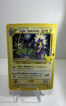 Light Toxtricity SWSH137 SWSH: Sword & Shield Promo Cards Holo - Image 1