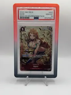 PSA 10 Nami ST01-007 Championship 2023 Celebration Pack One Piece Card English - Image 1