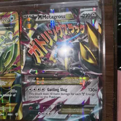 Pokemon JUMBO/Oversized Card Mega M Rayquaza EX & MMetagross Full Art XY 98/98 - Image 4