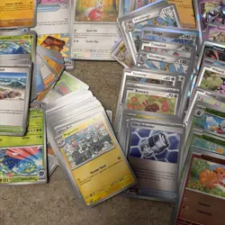 Pokemon Mega Evolution Bulk est 700 cards And Reverse holos! Inc ETB box - Image 4