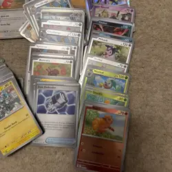 Pokemon Mega Evolution Bulk est 700 cards And Reverse holos! Inc ETB box - Image 5