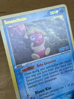 Smoochum 31/115 Unseen Forces Stamped Reverse Holo Pokemon TCG Card - Image 2