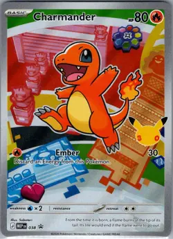 Charmander MEP 038 ME: Mega Evolution Promo - Pokemon Card - NM - Image 1
