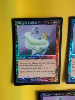 Maggot Therapy x3 . Enchant creature Mercadian Masques FOIL MTG Card - Image 3