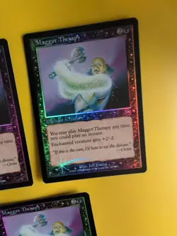 Maggot Therapy x3 . Enchant creature Mercadian Masques FOIL MTG Card - Image 4