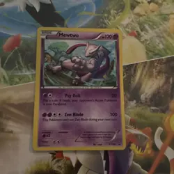Mewtwo - XY100 - Pokemon XY Promo Holo Rare Card HP - Image 1