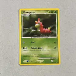 Pokemon TCG 2009 Platinum Base Set Trading Card -- Wurmple 103/127 - Image 1