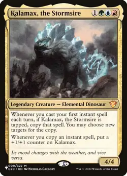Kalamax, the Stormsire Regular - The List MTG-NM - Image 1