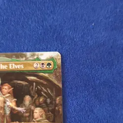 MTG Lathril Blade of the Elves Borderless 0349 Foundations NM Regular Full Art - Image 3