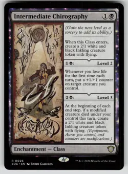 Intermediate Chirography Rare Commander: Secrets of Strixhaven 26 MTG NM 2026 - Image 1