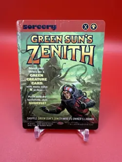 MTG Green Sun’s Zenith 0127 Showcase Edge of Eternities Special Guests Reg NM - Image 1