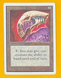 MTG HELM OF CHATZUK Unlimited (OldManMTG 009-465) - Image 1