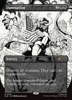 MTG Damnation (2019) - Rainbow Foil, NM-Mint, English Secret Lair Drop Series - Image 1