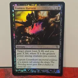 Magic: The Gathering Essence Harvest Foil Sorcery Avacyn Restored Black - Image 1