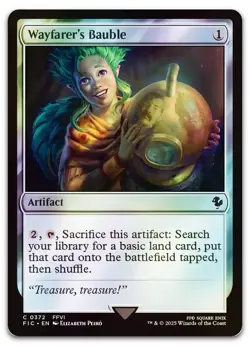 Wayfarer's Bauble (Surge Foil) #372 (NM) Final Fantasy FIC Magic MTG - Image 1