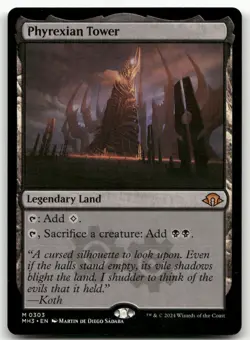 Phyrexian Tower #303 (NM) Modern Horizons 3 MH3 Magic MTG - Image 1