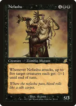 Nefashu 1x MtG Scourge SCG PLAYED - Image 1