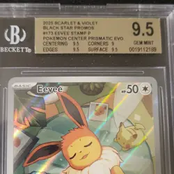 Eevee Prismatic Evolution Pokemon Center Promo Card #173 - Image 3