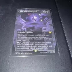 MTG The Darkness Crystal (Borderless) Normal NM FINAL FANTASY Magic 335 - Image 1