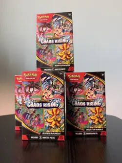 Pokemon TCG: Chaos Rising Booster Bundle New Sealed - Image 3