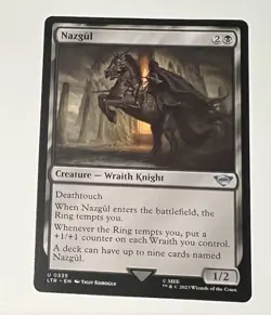 Nazgul - MTG #335 - Universes Beyond: the Lord of the Rings Regular LOTR - NM/M - Image 1