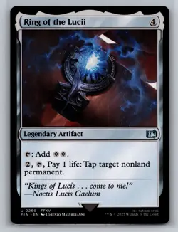 Magic: The Gathering - Final Fantasy #269 Ring of the Lucii - Image 1