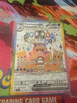 Pokemon TCG Palossand ex 221/191 Surging Sparks Playset NM - Image 1