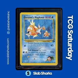 2000 POKEMON GYM CHALLENGE #73/132 GIOVANNI'S MAGIKARP - Image 1