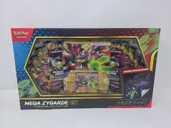 Pokemon Mega Zygarde Ex Premium Collection Factory Sealed Box - 8 Booster Packs - Image 1