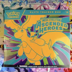 Pokemon Ascended Heroes Elite Trainer Box ETB - Small Tear on corner - See Pics - Image 1