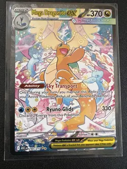Pokemon TCG Ascended Heroes #290/217 Mega Dragonite ex Special Illustration Rare - Image 1