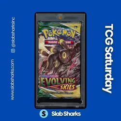 POKEMON SWORD & SHIELD EVOLVING SKIES SEALED BOOSTER PACK UMBREON RARE - Image 1
